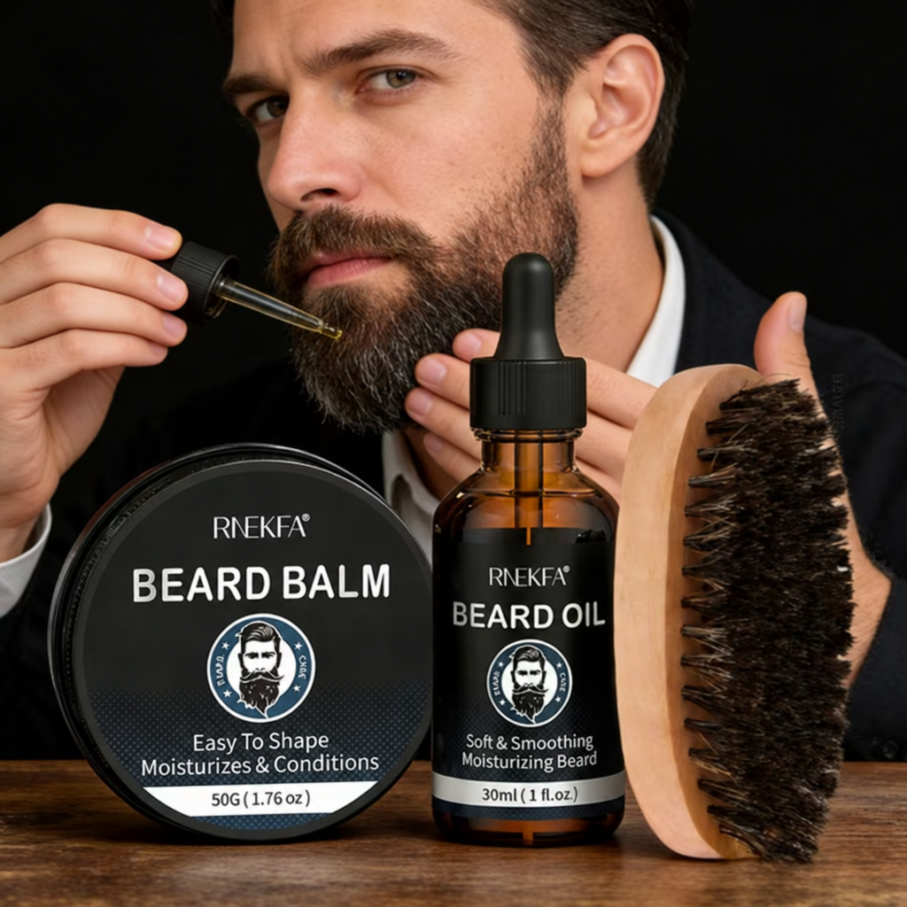 Beard kit lifestyle photo without quantity badge