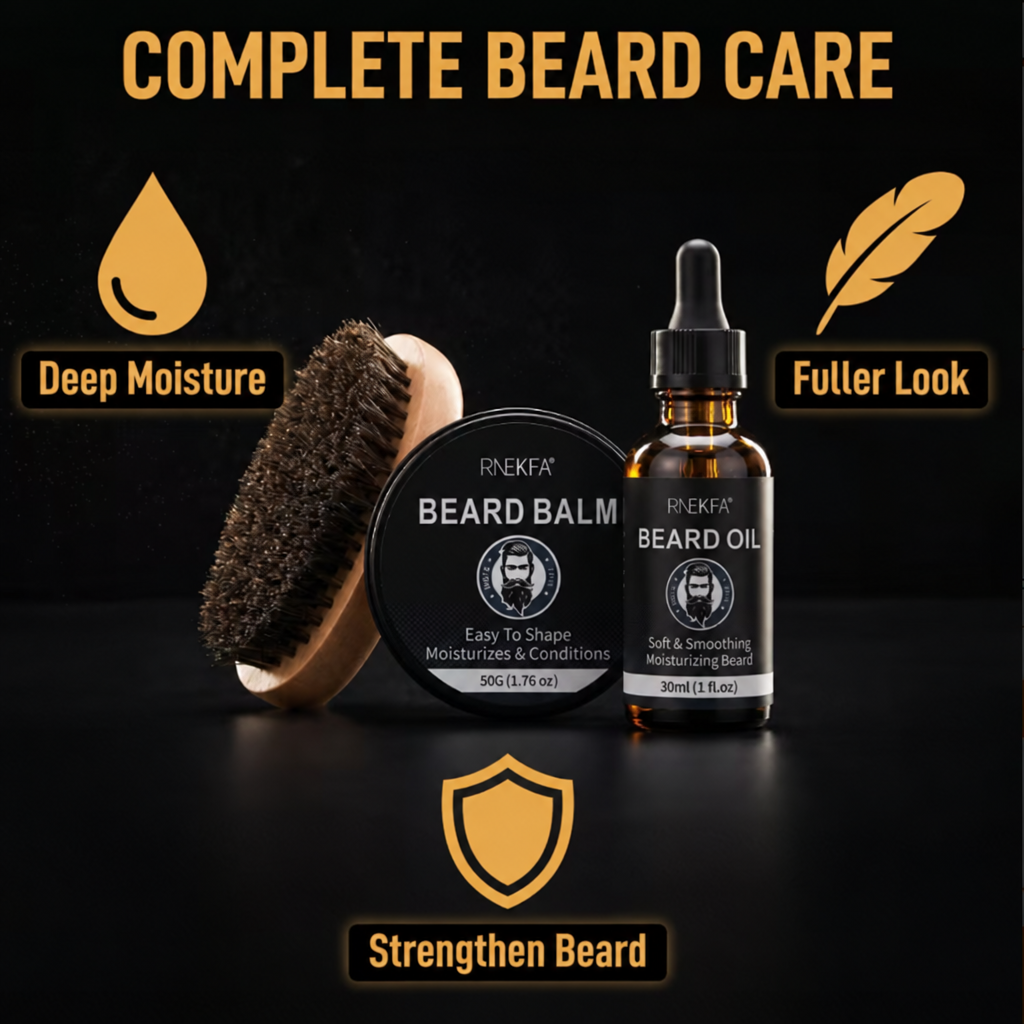 Beard care graphic without quantity badge