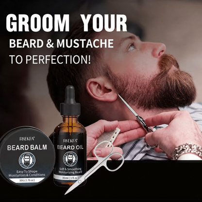 Beard grooming image with bottom quantity badge removed