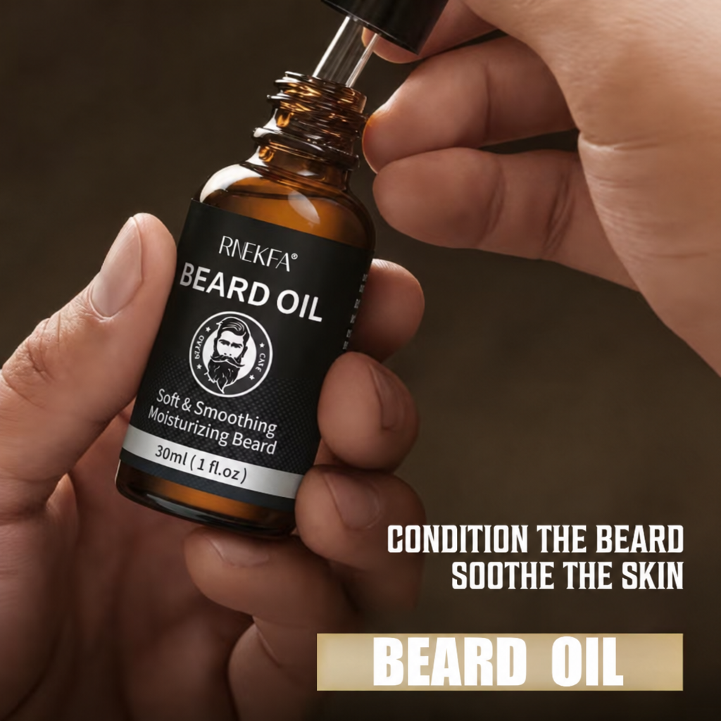 Beard oil image with the bottom quantity overlay removed
