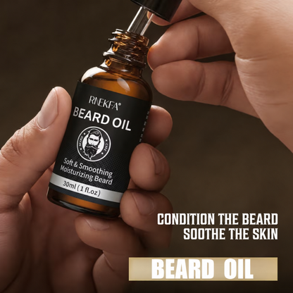 Beard oil image with the bottom quantity overlay removed