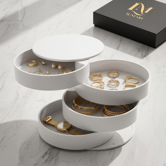 Lumari 4-Tier Organiser – Flat Lay