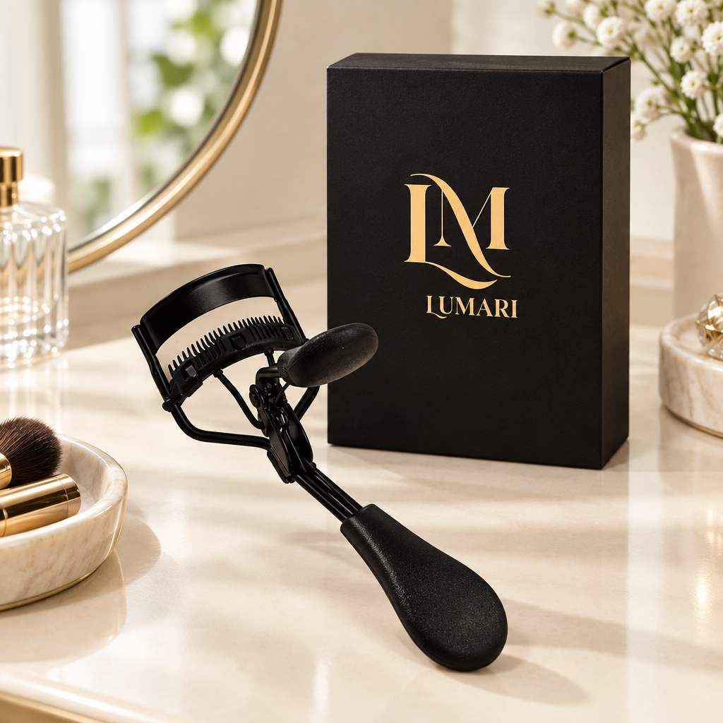 Lumari eyelash curler lifestyle photo