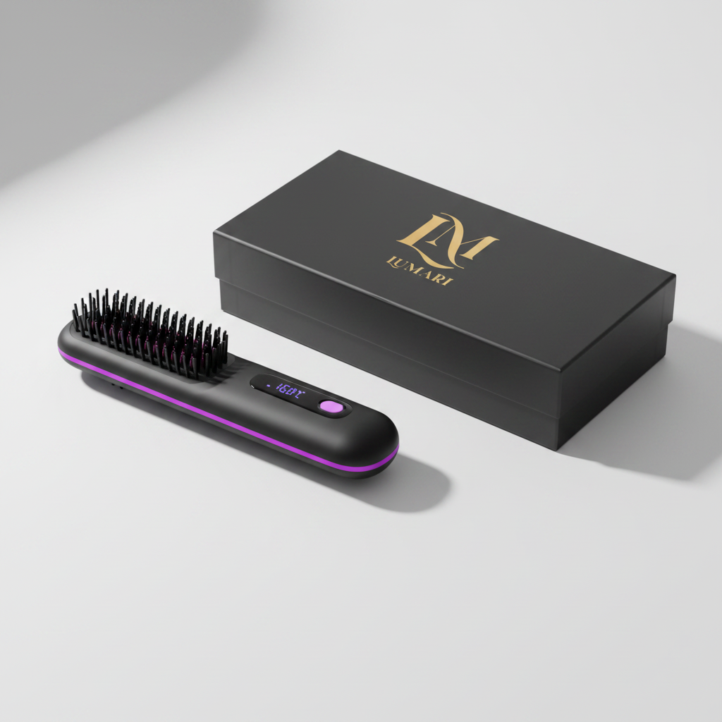 Lumari™ SmoothFlow (Cordless Straightner Brush)