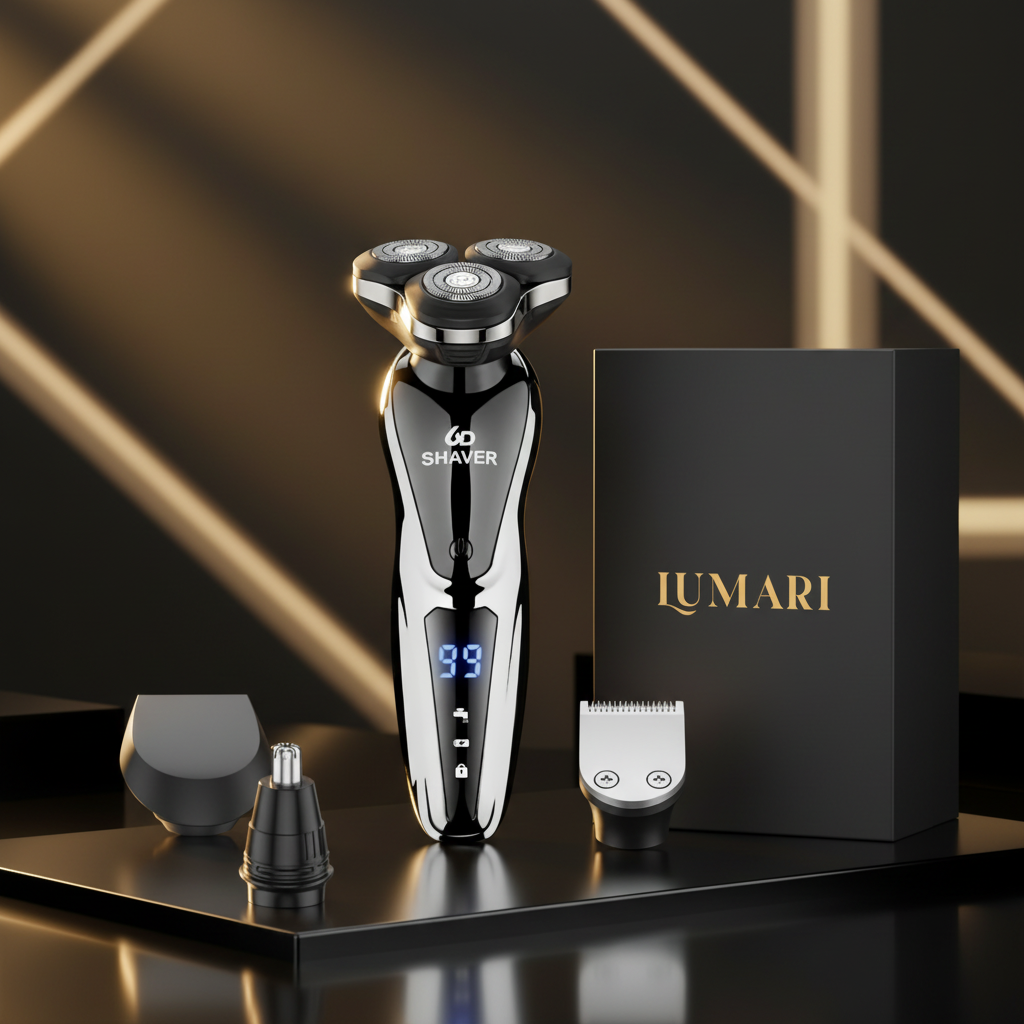 Lumari™ ProGroom 4-in-1 Electric Shaver