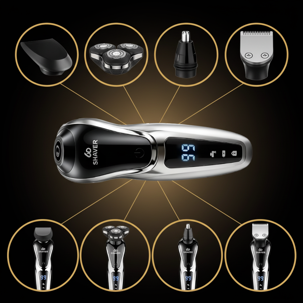 Lumari™ ProGroom 4-in-1 Electric Shaver